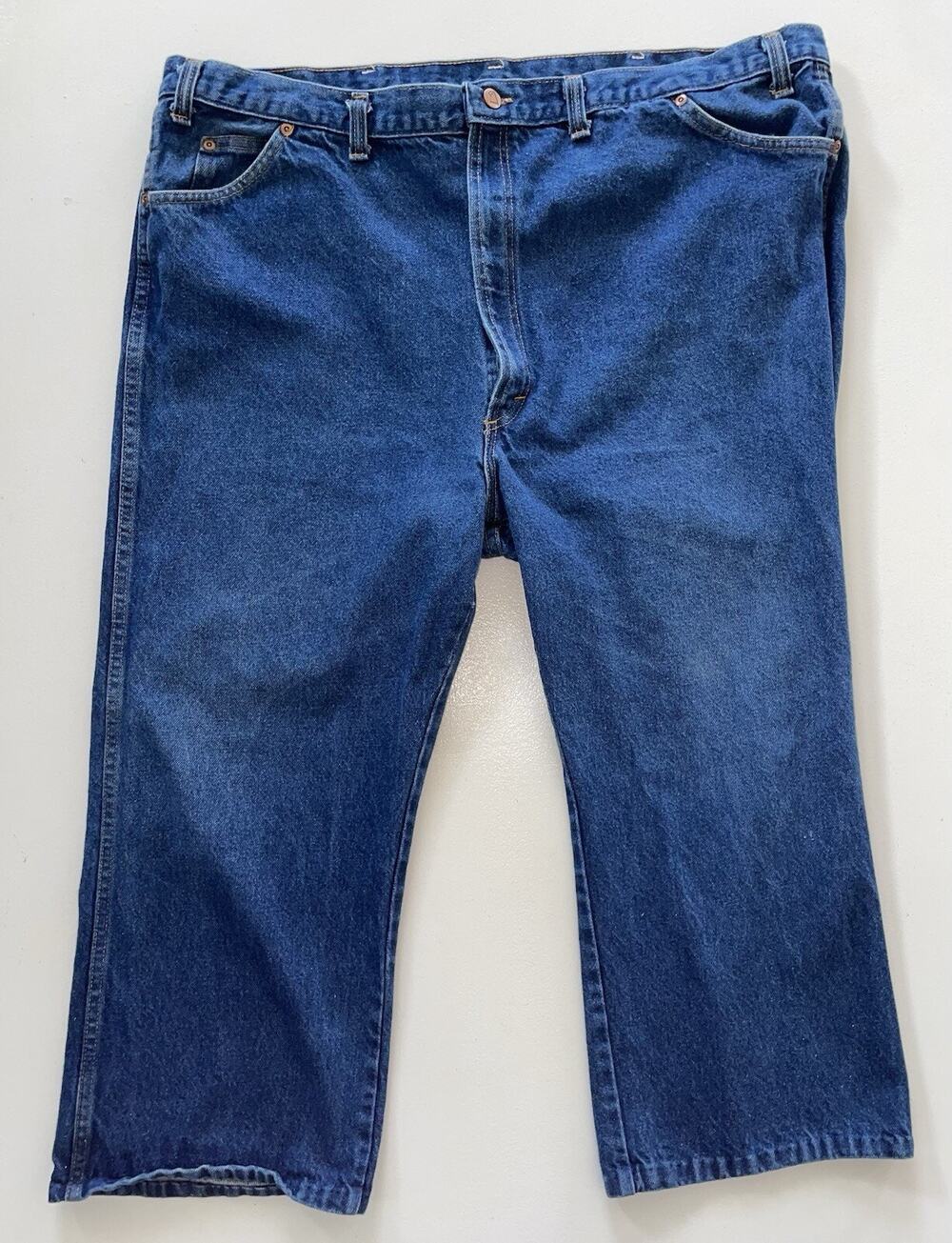 Men's Dakota Blue Denim Jeans Straight Leg Size 48 Medium Wash Made in USA